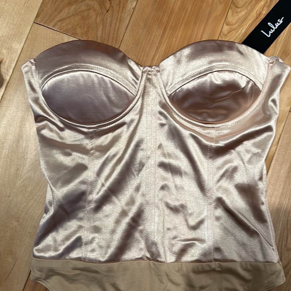 Strapless Corset Bodysuit